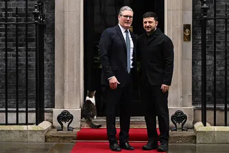 Зеленски се среща с Макрон, Стармър и Мерц в Лондон за решителни разговори за Украйна