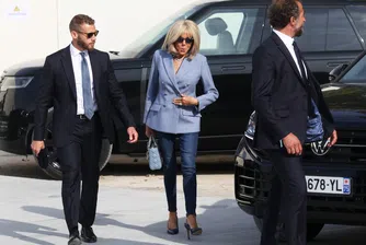 Бриджит Макрон нарича протестиращи феминистки с нецензурни определения