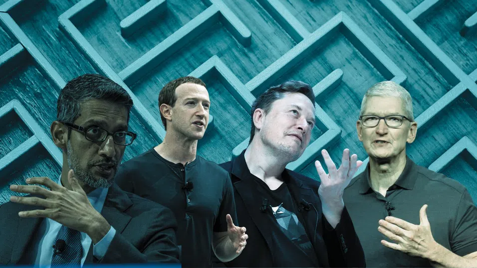 Криза на средната възраст в лицето на AI: Готови ли са гигантите от Силициевата долина за още иновации?