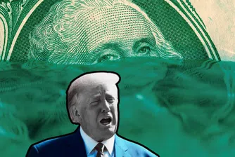 Доларът пада до тригодишно дъно заради заплахите на Тръмп за нови мита