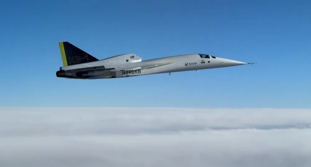 Стартъп направи първия безшумен свръхзвуков полет в историята