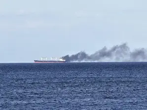Нов удар с дрон по кораб край Бяла: Съобщава се за 12 пострадали