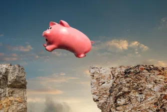 За първи път от 10 години няма бум на задлъжнялостта през януари