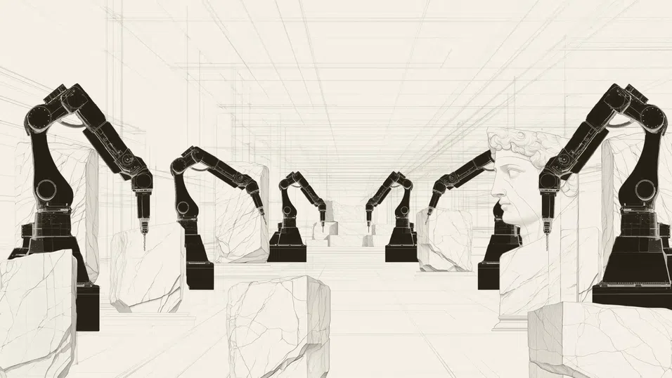 От мрамор до мегаполиси: Как AI създава скулптурите и сградите на бъдещето
