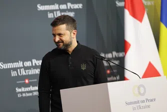 „Пише се история“: Посланието на Зеленски на срещата на върха за мир, която е без Путин