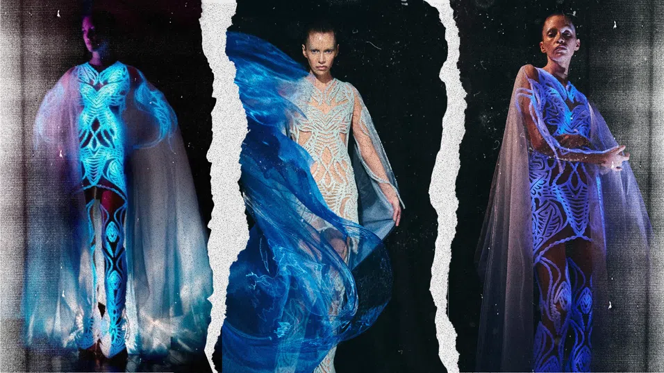 Жива материя на модния подиум: Как Айрис ван Херпен и Крис Белами създават мода с 125 милиона водорасли