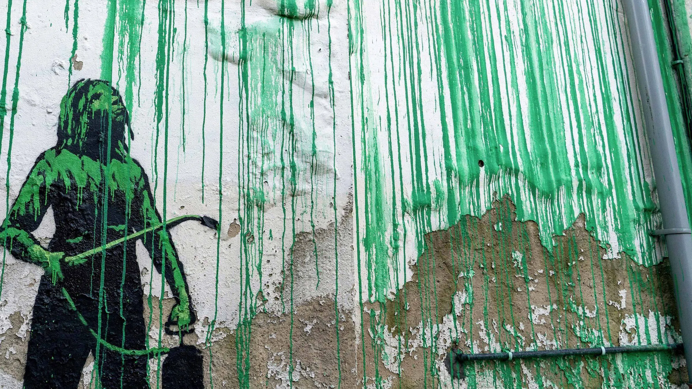 Banksy остави нов графит в северен Лондон