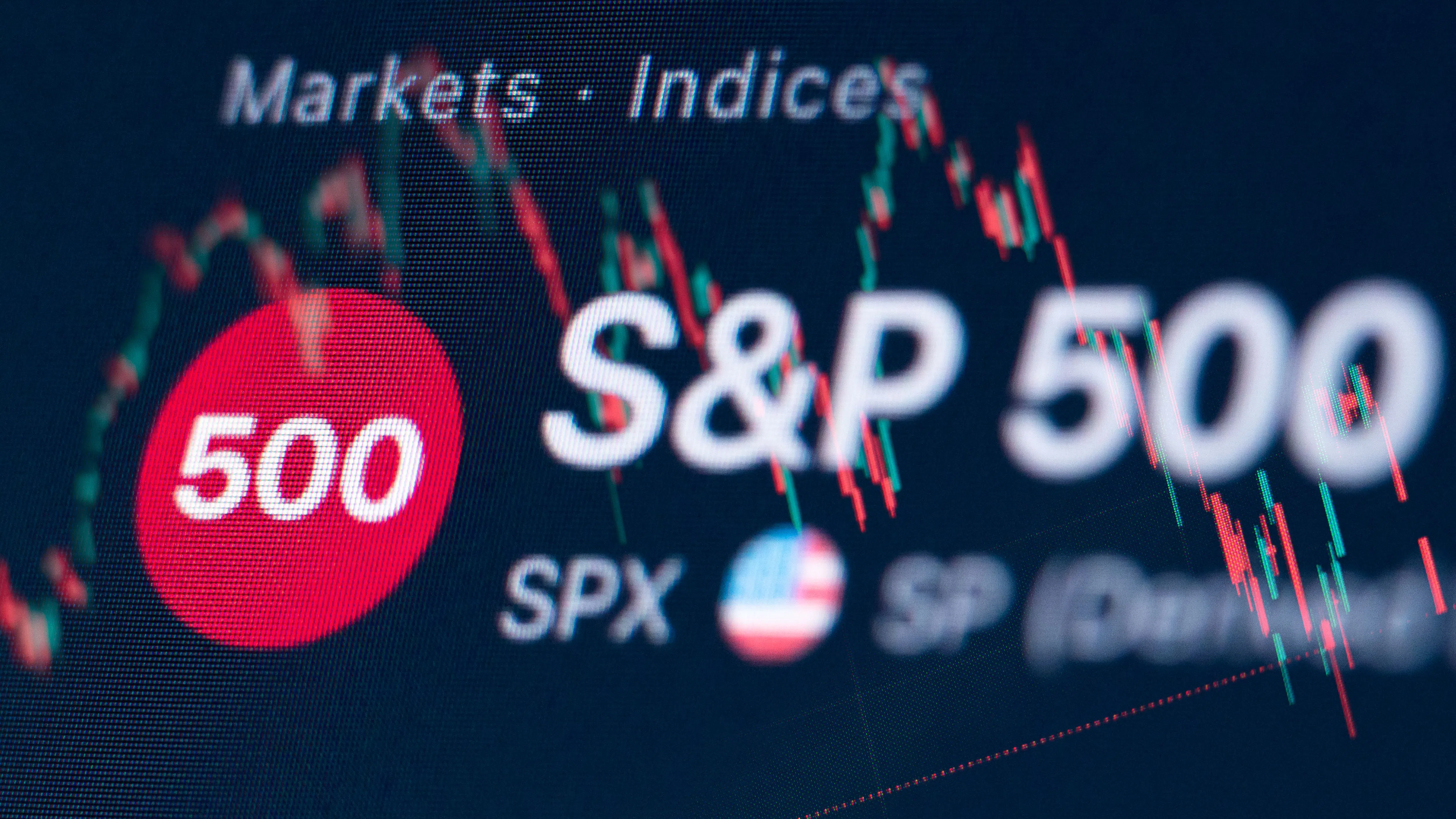 S&P 500 е надолу за четвърта поредна сесия след края на надеждите за скорошен спад на лихвите
