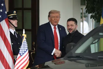 Тръмп приветства украинския лидер Володимир Зеленски с думите: „Днешната среща е много важна. Постигаме сериозен напредък.“ Американският президент изпрати послание до украинците: „Ние ви обичаме.“