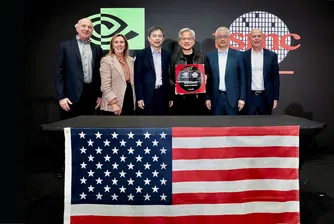 Nvidia представи първия чип Blackwell от завода на TSMC в САЩ