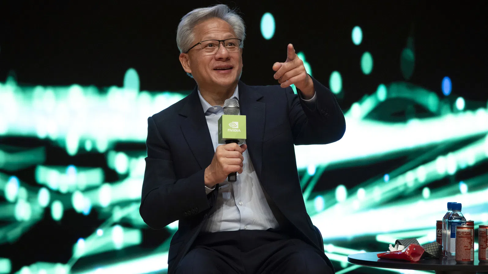 Главният изпълнителен директор на Nvidia Дженсън Хуанг прекара значителна част