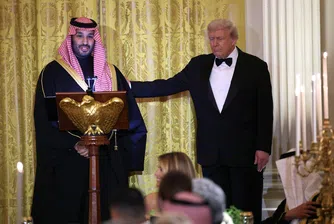 Тръмп посрещна принц Бин Салман на вечеря в Белия дом, Мъск и Роналдо бяха сред звездните гости