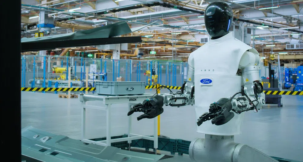 Ford предизвика границите на хуманоидните роботи