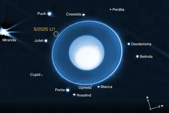 Нова луна около Уран е открита с телескопа „Джеймс Уеб“