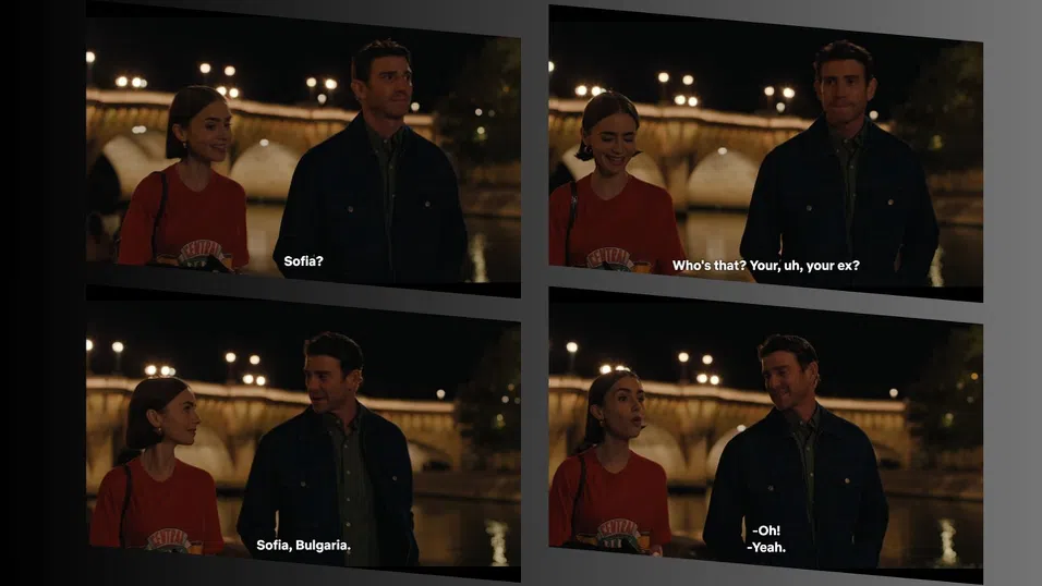 София като „бивша любима“ в хита на Netflix „Емили в Париж“