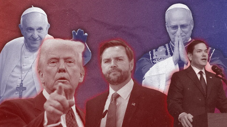 Новата ос на напрежение между първия американски папа и Америка на първо място