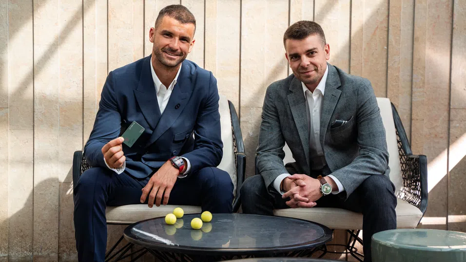 Григор Димитров е глобален посланик на първата у нас компания-еднорог Payhawk