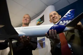 Airbus търси 5 млрд. долара държавни заеми за модела A350