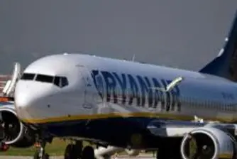 Ryanair със 100 млн. евро загуба за третото тримесечие