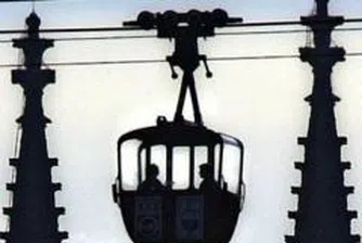 Въжен лифт свързва два квартала в Лондон