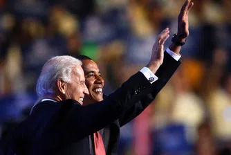 Сръбските журналисти без обувки при Байдън