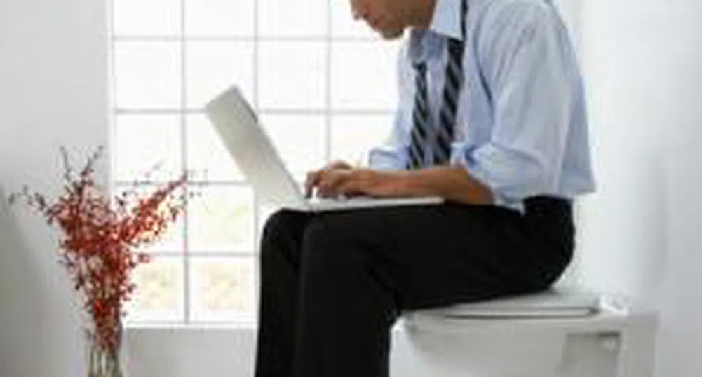 Командировка в ....тоалетната