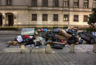 575 куб м отпадъци извозени от междублокови пространства