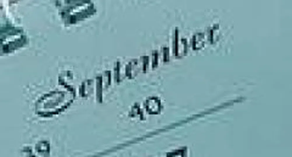 Business Calendar For The Week 10 - 16 September