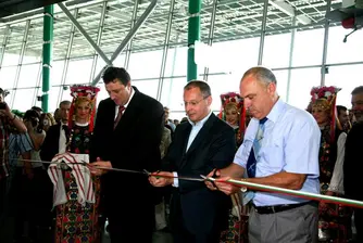 45 млн. лв. инвестирани в терминал на летище Пловдив