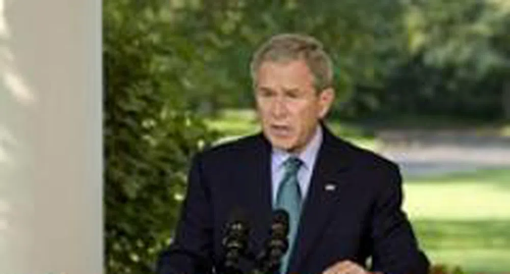 Буш определи като неприемливи действията на Русия спрямо Грузия