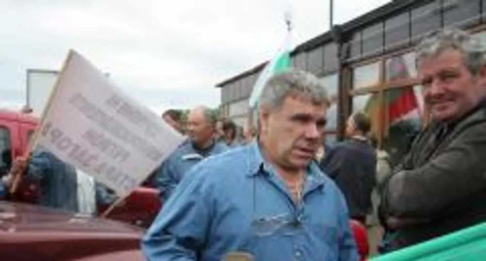 Протести на границата с Румъния