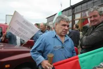 Протести на границата с Румъния