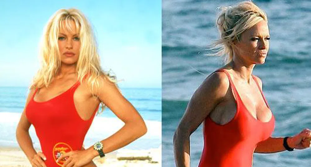 Банският на Памела от "Спасители на плажа" на търг