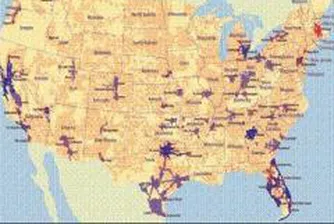 Лас Вегас, Детройт и Атланта - най-пострадали от кризата