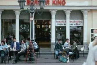 Burger King с ресторант и в Чехия