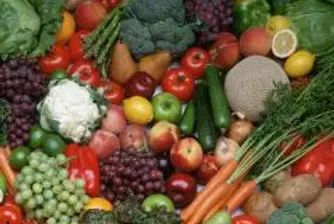 Сезонно увеличение на зеленчуците и плодовете
