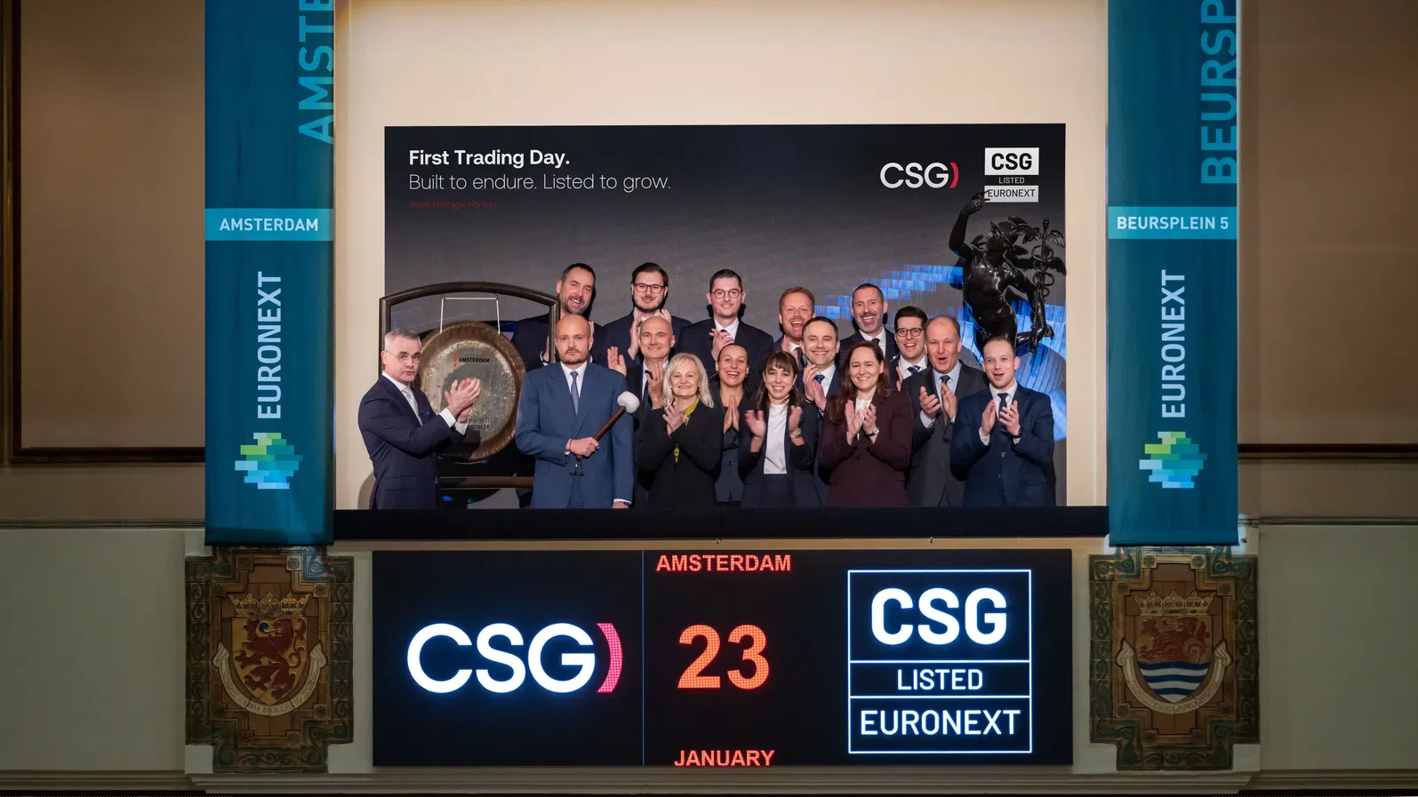 Най-силният борсов дебют в Европа за 2026 г.? Czechoslovak Group влиза мощно в Амстердам