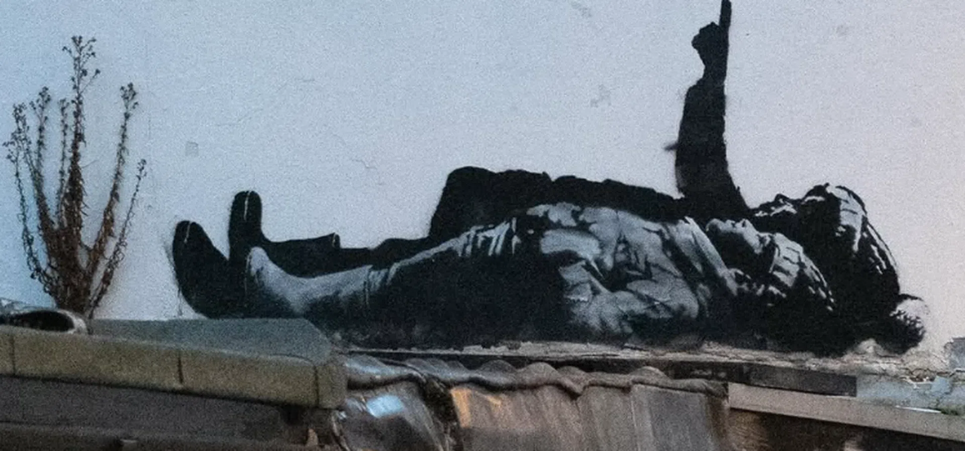 С взор към звездите – коледната изненада на Банкси за Лондон