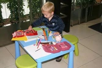 Детски кът в банката