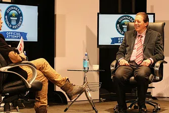 26-часово телевизионно интервю влезе в Гинес