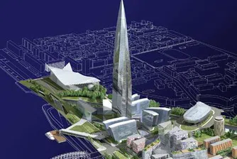 Пречките пред небостъргача на Газпром бяха преодолени