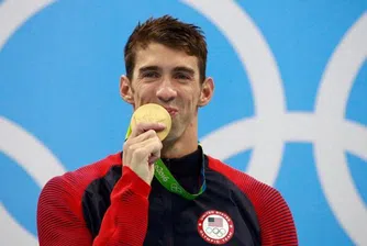 Как прекара първия ден след пенсионирането си Майкъл Фелпс