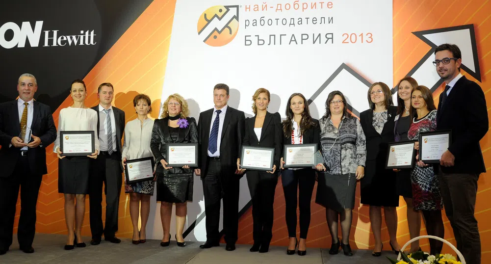 Средното ниво на ангажираност на служителите в България е 54%