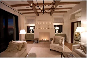 10 красиви хола с камина