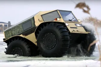 Уникален руски всъдеход