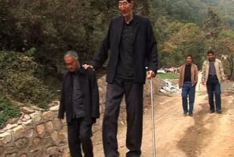 Най-високият мъж в света спрял да расте преди година