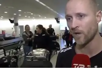 Жена изчезна по време на ТВ интервю на живо (видео)