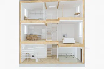 Японци правят вертикални къщи за препълнени градове