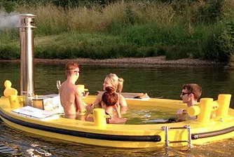 Лукс на борда: лодка джакузи