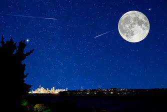 Довечера е пикът на метеоритния поток Персеиди
